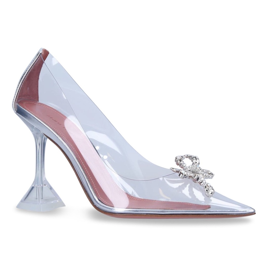 AMINA MUADDI Rosie Glass Pumps 95 size 37
